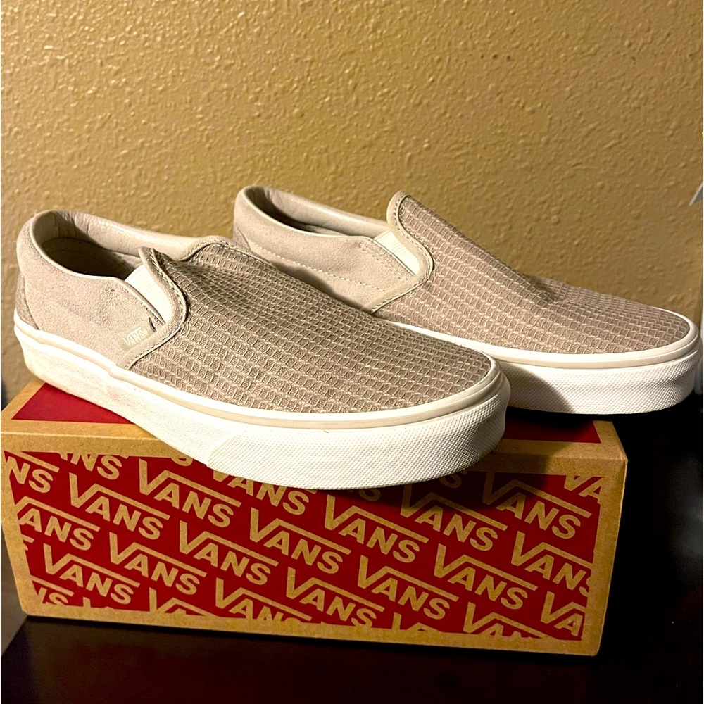 Ladies slip on Vans